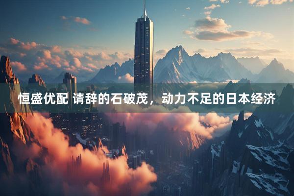 恒盛优配 请辞的石破茂，动力不足的日本经济