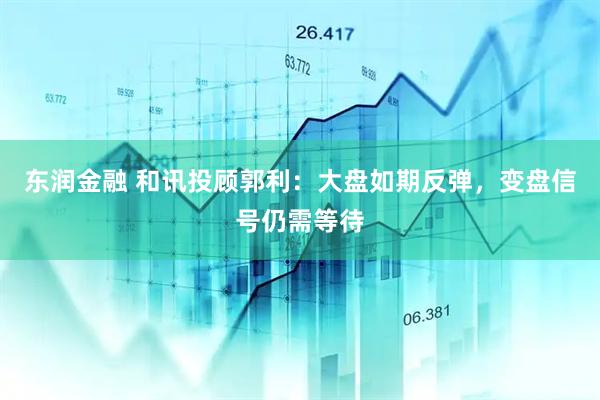 东润金融 和讯投顾郭利：大盘如期反弹，变盘信号仍需等待