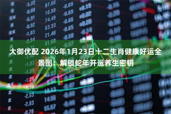 大御优配 2026年1月23日十二生肖健康好运全景图:解锁蛇年开运养生密钥